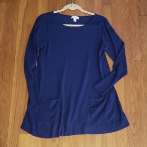 Susan Graver Blue Sweater M